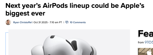 启盈策略 苹果或于2026年推出AI版AirPods，内置摄像头引关注